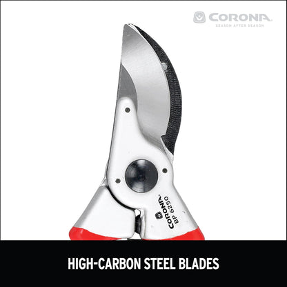 BP 6250 MAXFORGED Aluminum Bypass Pruner, 1-Inch Cut Capacity, Professional Hand Pruning Shears with Replaceable Steel Blade & Non-Slip Comfort Grip