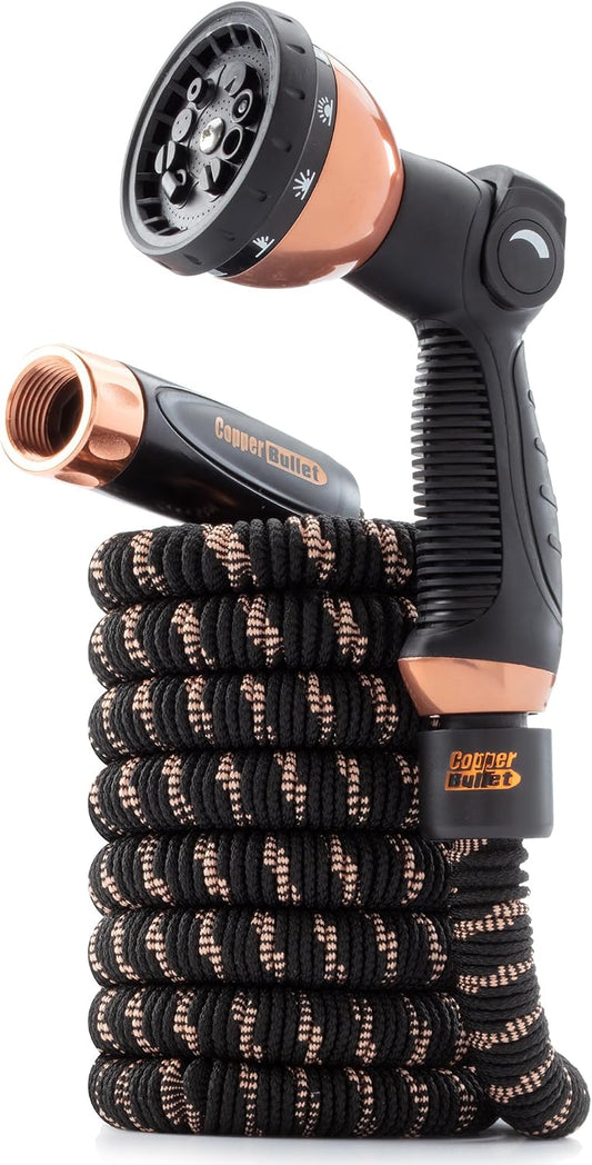 25 FT Copper Bullet Expandable Garden Hose, As Seen on TV