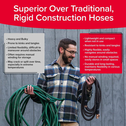 25 FT Copper Bullet Expandable Garden Hose, As Seen on TV