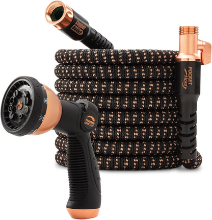 25 FT Copper Bullet Expandable Garden Hose, As Seen on TV