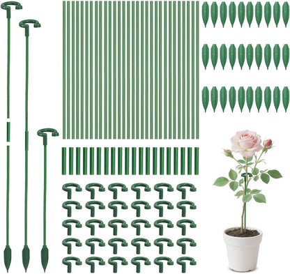 Pack of 30 Small Plant Stakes for Indoor Plants 3 Size