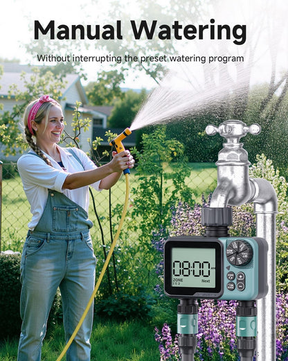 Sprinkler Timer, Programmable Hose Timer for Automatic Watering