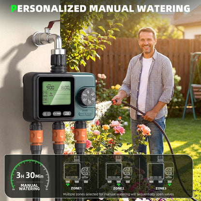 Sprinkler Timer, Programmable Hose Timer for Automatic Watering