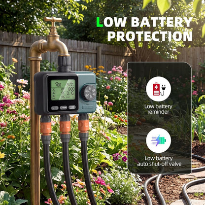 Sprinkler Timer, Programmable Hose Timer for Automatic Watering