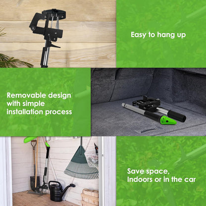 Weed Puller, Stand Up Weed Puller, 32 to 41 inch Long Handle, Upgrade Detachable Telescopic Handle Garden Weeding Tool with 4 Claws for Labor Saving Dandelions Remover Tool