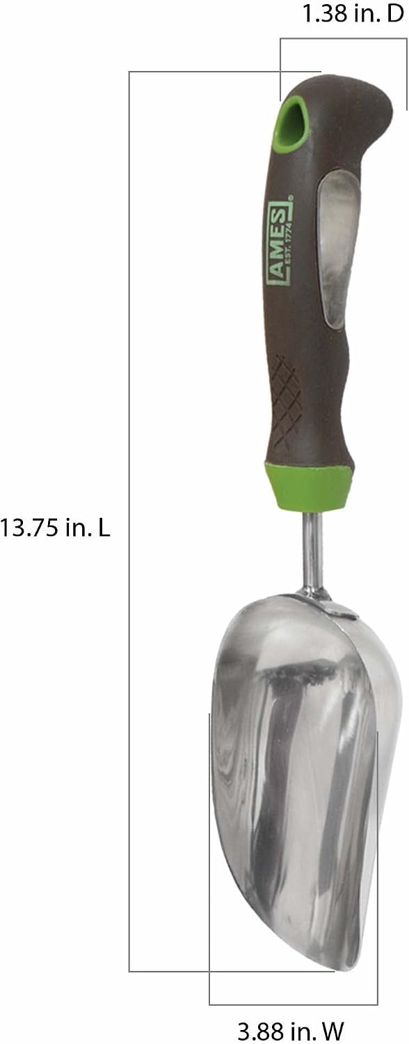 2445200 Stainless Steel Hand Cultivator with Ergo Gel Grip, 11-Inch