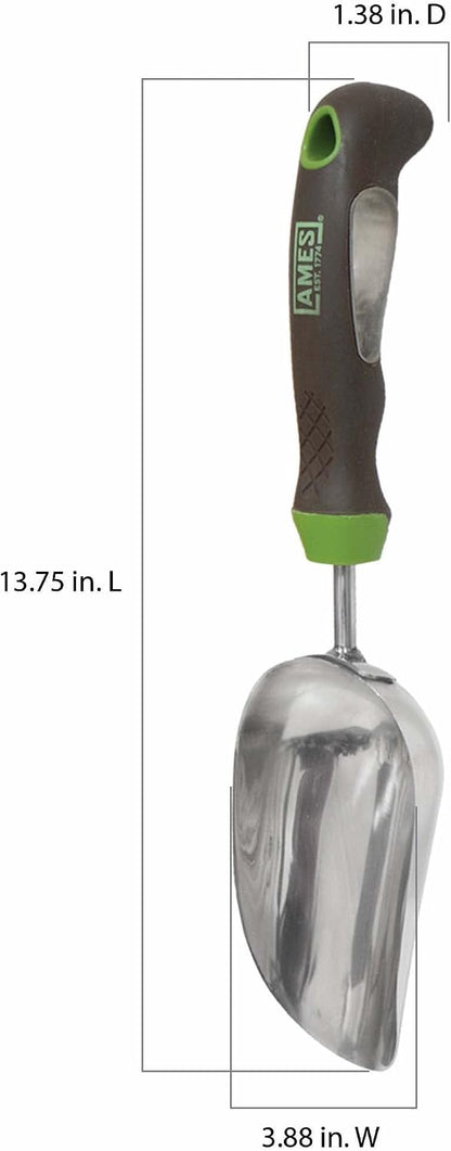 2445200 Stainless Steel Hand Cultivator with Ergo Gel Grip, 11-Inch