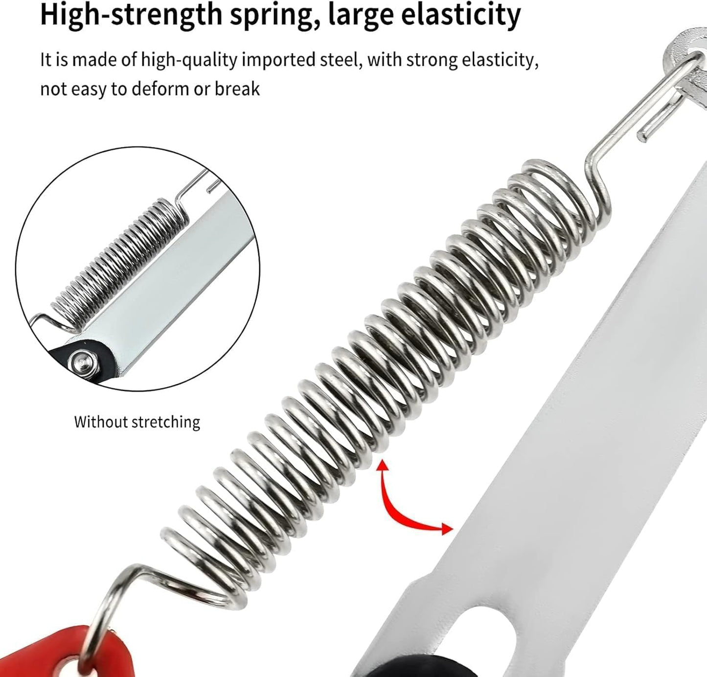 Extendable Tree Pruner Saw Head Without Pole, Outdoor High-Altitude Branches Trimmer Pruning Shears, Harvester Clipper for Plant Twig Vine, Garden Trimming Tool