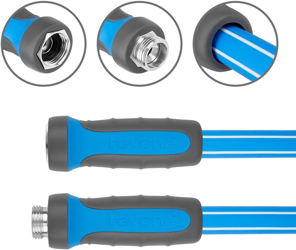 Heavy Duty Garden Hose 3 ft, Leader Hose For Hose Reel
