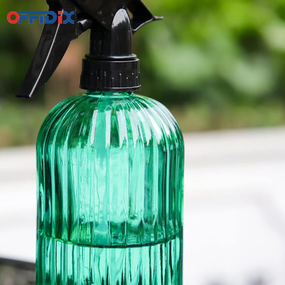 Glass Spray Bottle,Plant Mister, 0.35L/11.8oz Pressure Watering Can with Adjustable Nozzle Watering Handheld Bottles for Garden Plants Cleaning Solutions(Gray