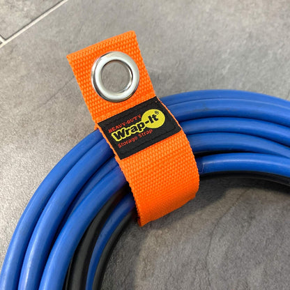 Heavy-Duty Straps - 7-inch (6-Pack) Blaze Orange