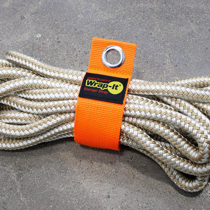 Heavy-Duty Straps - 7-inch (6-Pack) Blaze Orange