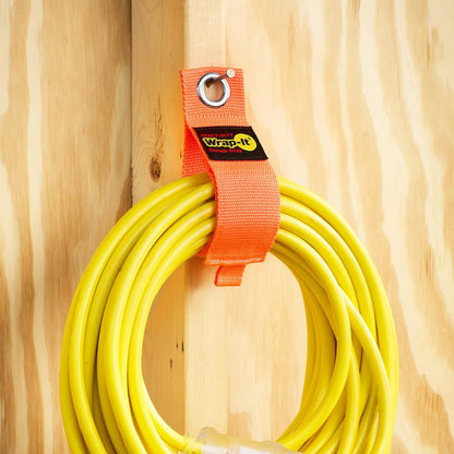 Heavy-Duty Straps - 7-inch (6-Pack) Blaze Orange