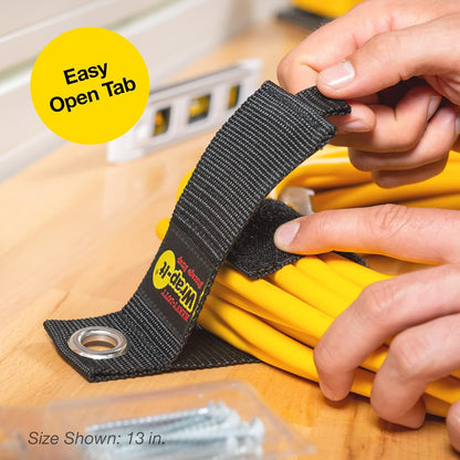 Heavy-Duty Straps - 7-inch (6-Pack) Blaze Orange