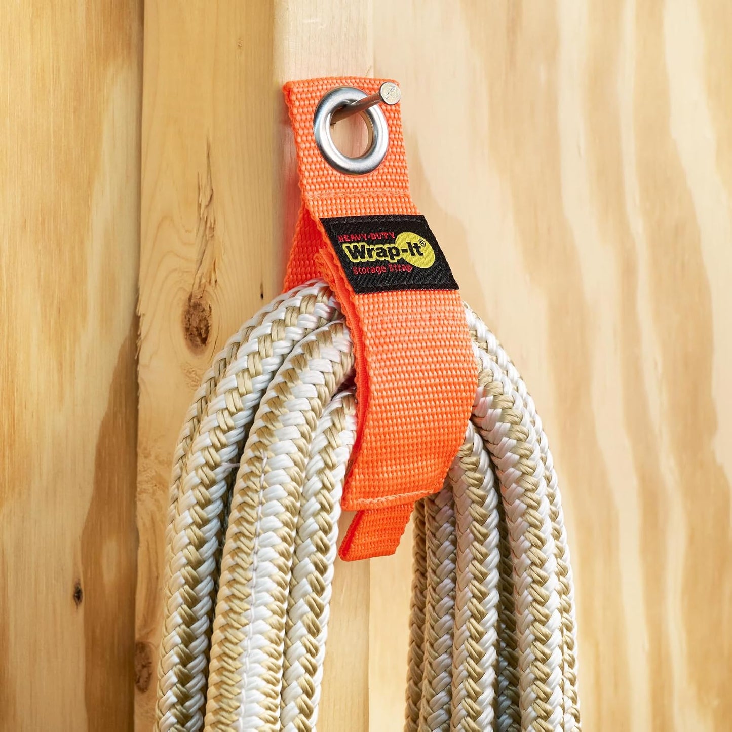 Heavy-Duty Straps - 7-inch (6-Pack) Blaze Orange