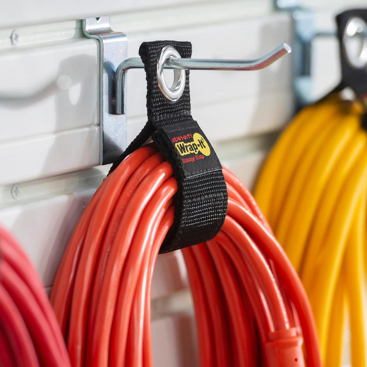 Heavy-Duty Straps - 7-inch (6-Pack) Blaze Orange