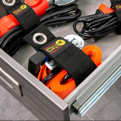 Heavy-Duty Straps - 7-inch (6-Pack) Blaze Orange