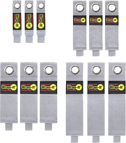 Heavy-Duty Straps - 7-inch (6-Pack) Blaze Orange