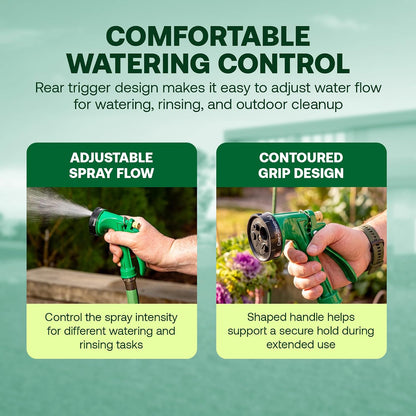 TRNZLMETAL Classic Rear Trigger Garden Hose Nozzle