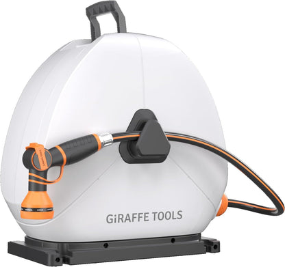 Ground-Mounted Retractable Garden Hose Reel,1/2" x 82FT