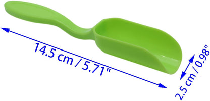 10 PCS Gardening Soil Scoops Plastic Mini Shovel for Cultivating and Transplanting Succulents or Potted Plants