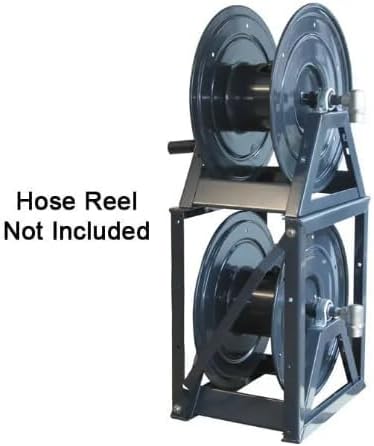 General Pump Cart Kit 2100465 (Cart Kit for DHRA Hose Reels (Reel Not Included)), Black
