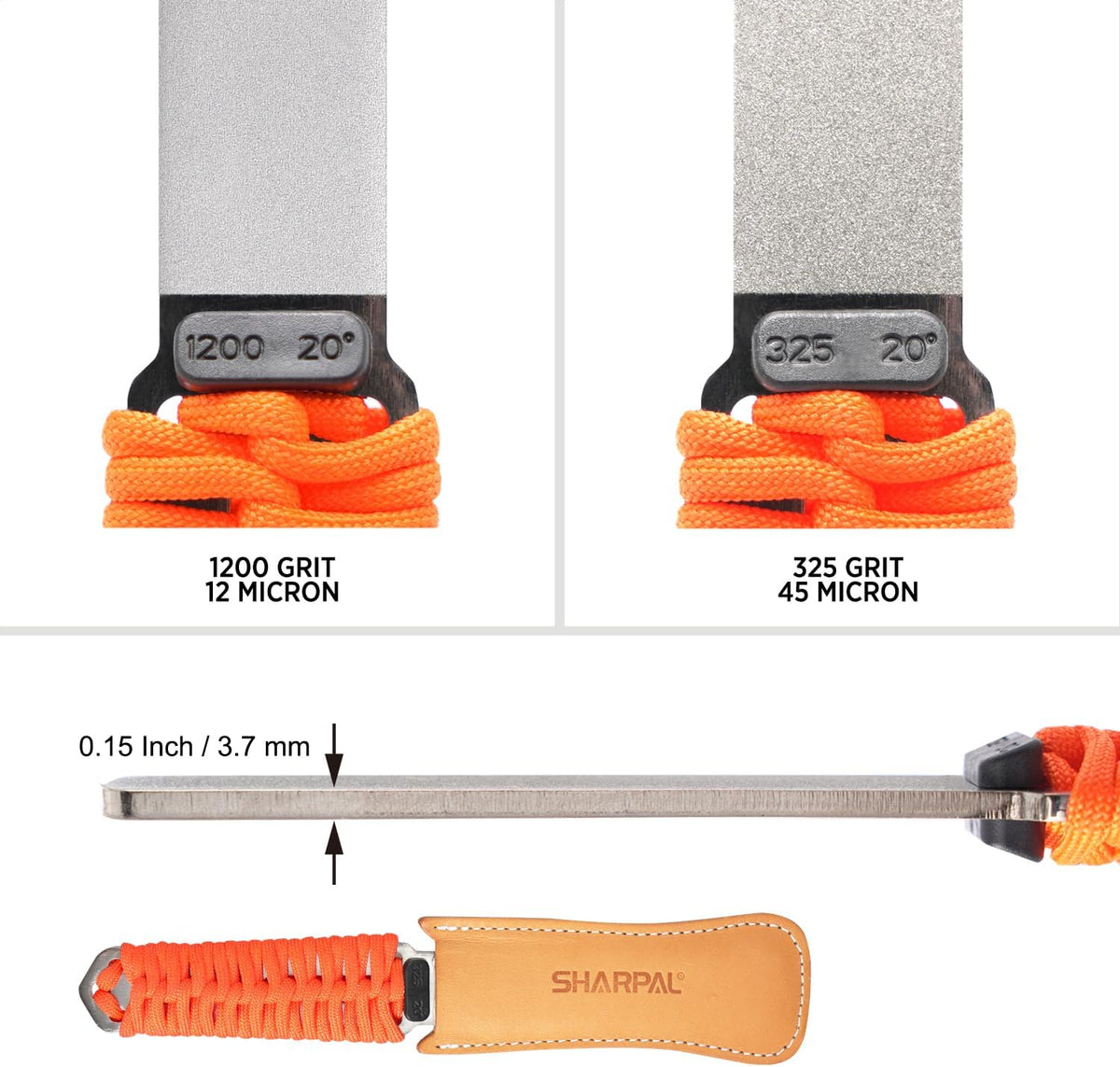 181N Dual-Grit Diamond Sharpening Stone File