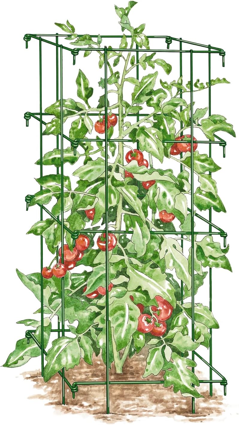 Lifetime Tomato Cages, Green, Set of 4