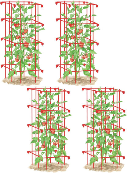 Lifetime Tomato Cages, Green, Set of 4