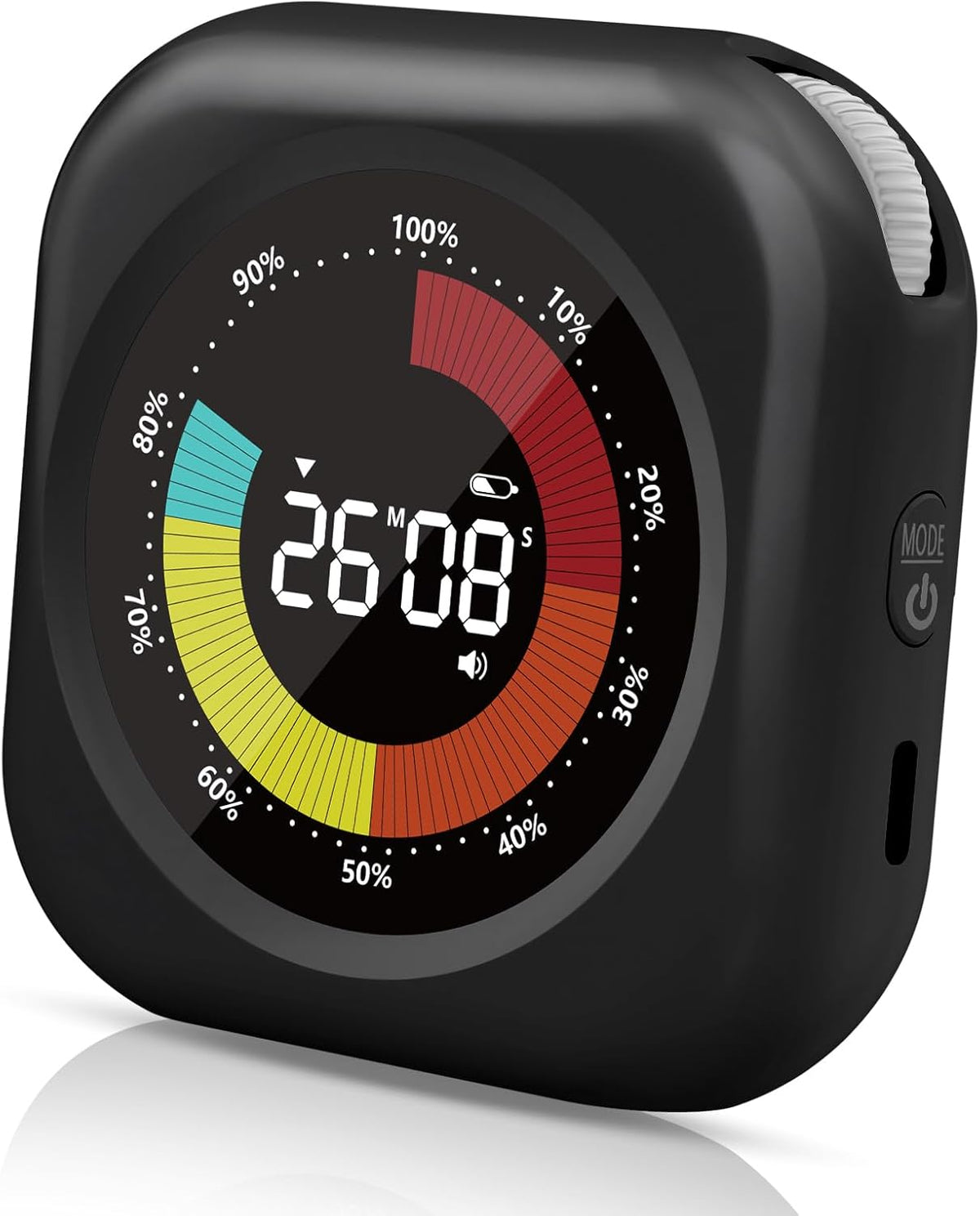 Visual Timer for Kids, Rechargeable 10-Hour Count Up/Down Timer