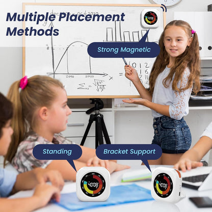 Visual Timer for Kids, Rechargeable 10-Hour Count Up/Down Timer
