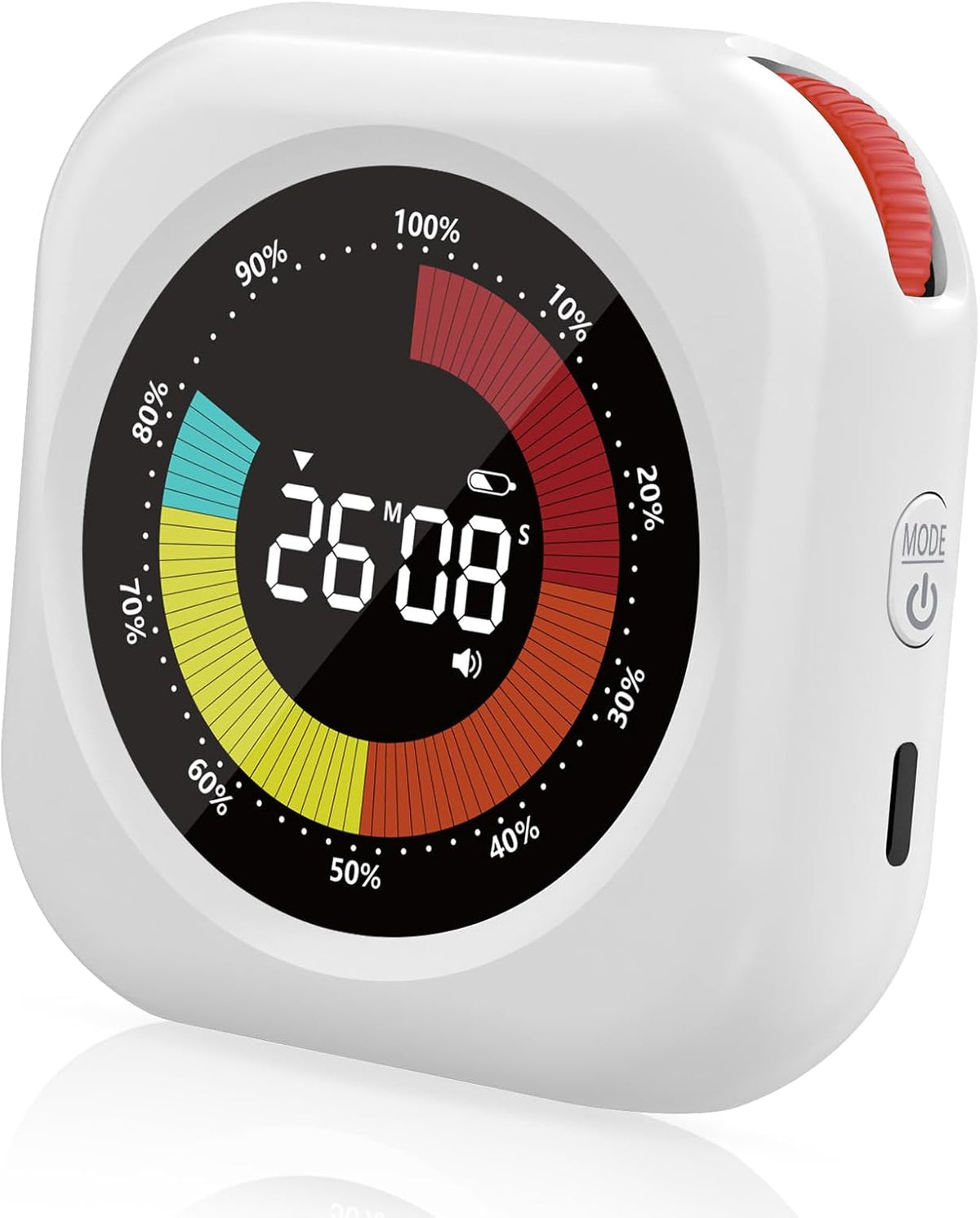 Visual Timer for Kids, Rechargeable 10-Hour Count Up/Down Timer