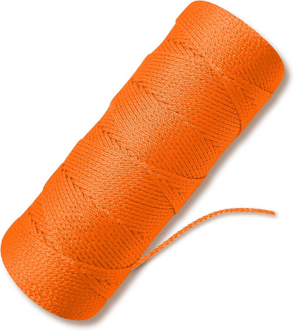 Bright White Twine String - #18 Strong Nylon String - 250 Ft Length - White String for Gardening, Nylon Twine for Plants