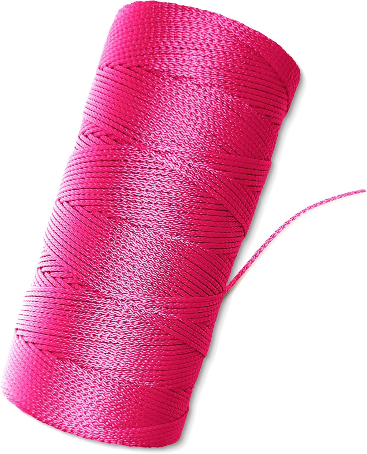 Bright White Twine String - #18 Strong Nylon String - 250 Ft Length - White String for Gardening, Nylon Twine for Plants