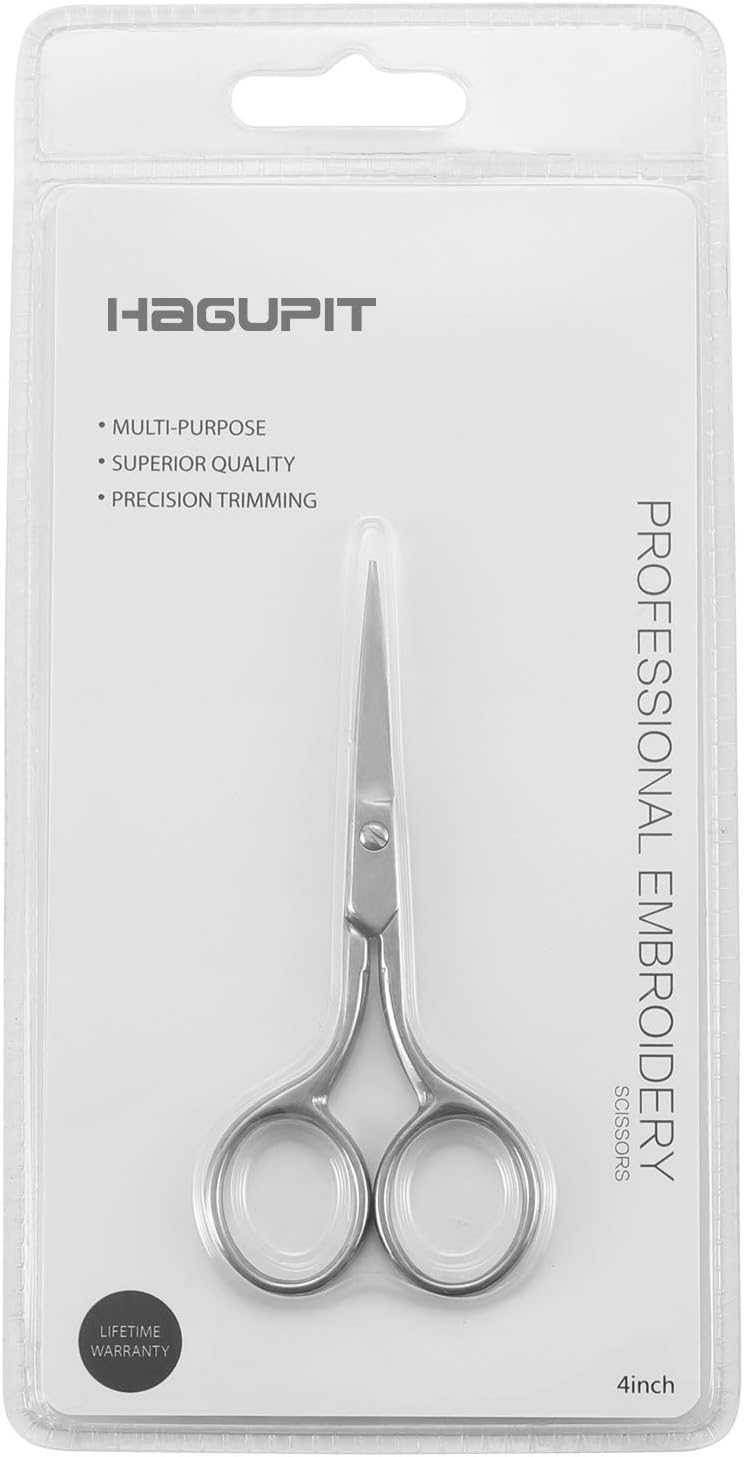 4" Forged Small Precision Embroidery Pointed Tip Detail Scissors