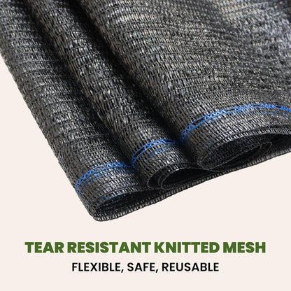 10 X 12 FT 60-70% Heavy Duty Mesh Tarp Shade Cloth - Colors A