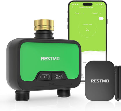 Smart WiFi 2-Zone Sprinkler Timer, APP Control Timer