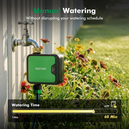 Smart WiFi 2-Zone Sprinkler Timer, APP Control Timer