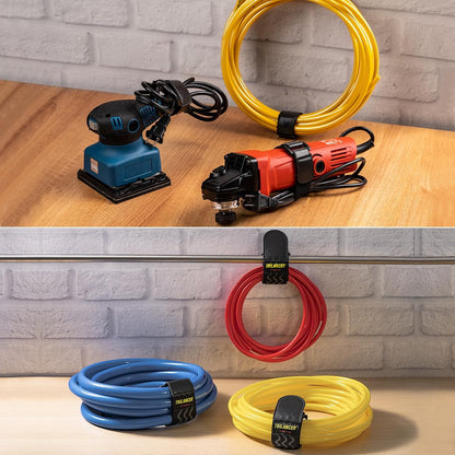 Elastic Cinch Straps with Anti-Slip Strips, 18'' x 2'' (4 Pack)