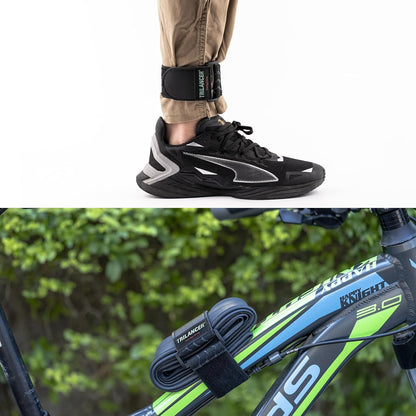 Elastic Cinch Straps with Anti-Slip Strips, 18'' x 2'' (4 Pack)