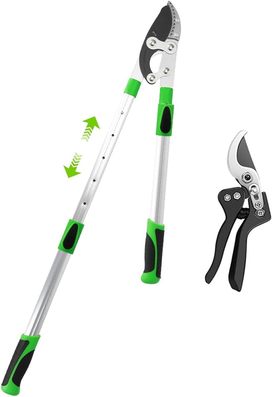 Loppers for Tree Trimming Heavy Duty with Compound Action