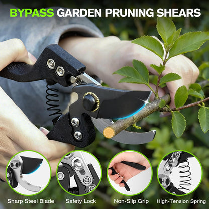 Loppers for Tree Trimming Heavy Duty with Compound Action