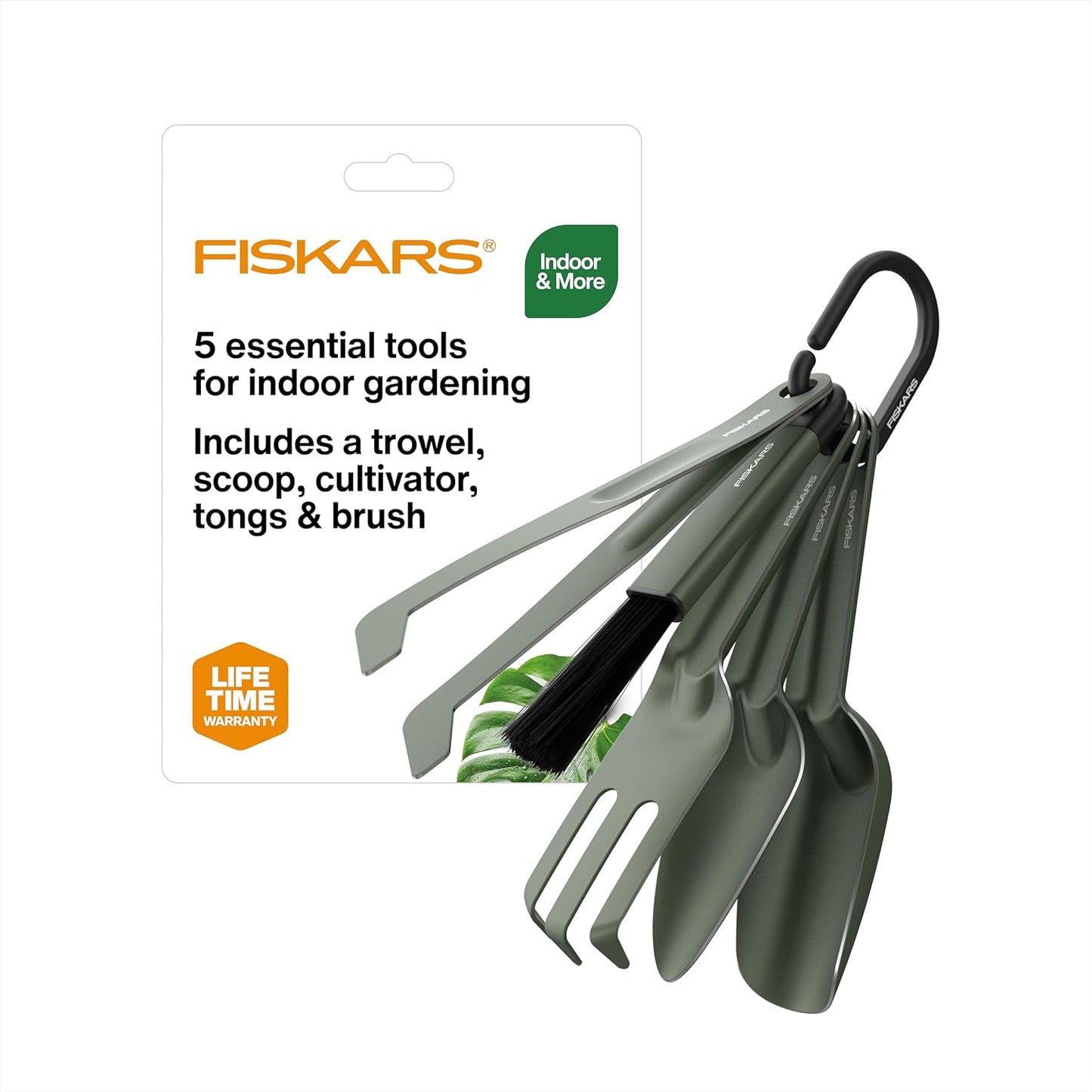 5-Piece House Plant Cultivating Tool Set for Indoor Gardening