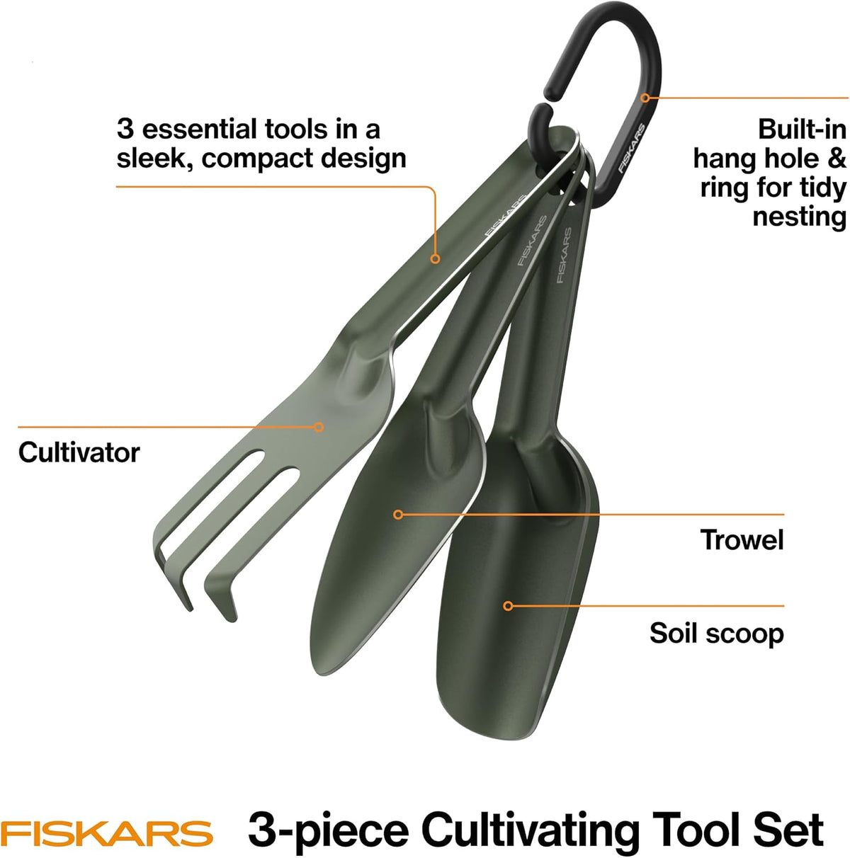 5-Piece House Plant Cultivating Tool Set for Indoor Gardening