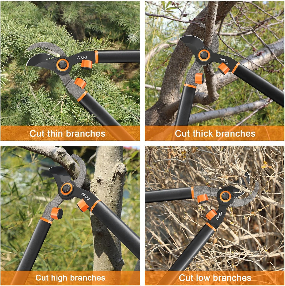 18" Bypass Loppers for Gardening,Tree Trimmer with 1.5" Cutting Capacity