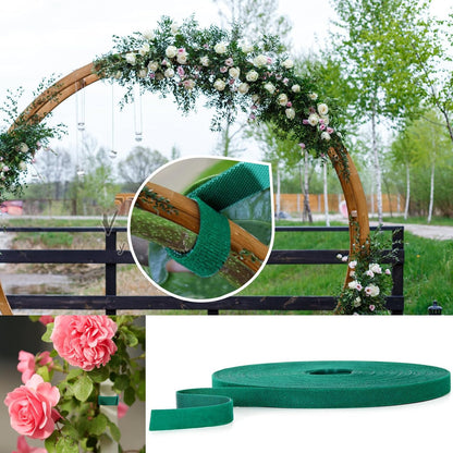 Plant Tape, 6 Roll 196 Ft Garden Tape, Reusable Garden Plant Ties, Adjustable Twist Ties for Tying Plants, Flowers, saplings and Vines (196 ft x 1/2 in)