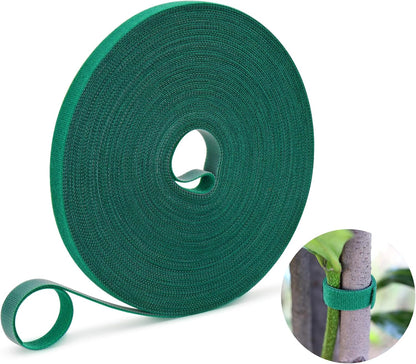 Plant Tape, 6 Roll 196 Ft Garden Tape, Reusable Garden Plant Ties, Adjustable Twist Ties for Tying Plants, Flowers, saplings and Vines (196 ft x 1/2 in)