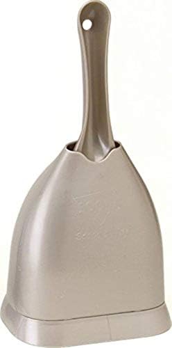 Scoop N' Hide Cat Litter Scoop with Discreet Holder, Brushed Nickel