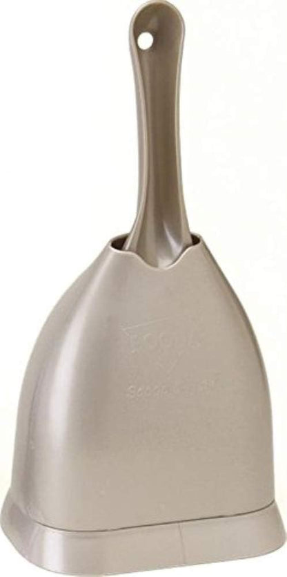 Scoop N' Hide Cat Litter Scoop with Discreet Holder, Brushed Nickel