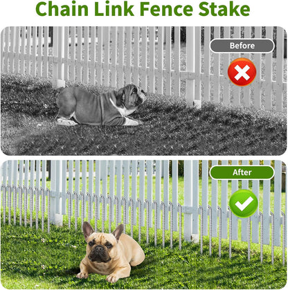 12 Inch Rebar Stakes J Hook Ground Stakes 16-Pack Heavy Duty Galvanized Chain Link Fence Stakes Metal Tent Stakes for Outdoor Lawn Decorations Inflatables Canopy Swing Set
